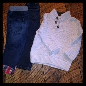 Jean's and Sweater Set